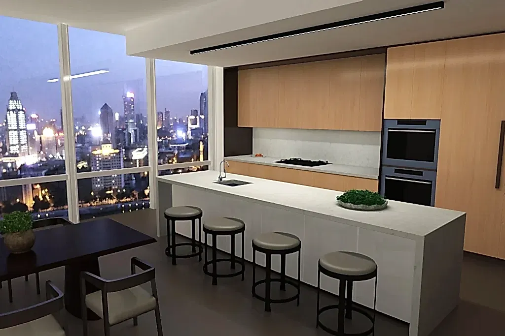 925 Nebula Ada Mutfak Tasarımı