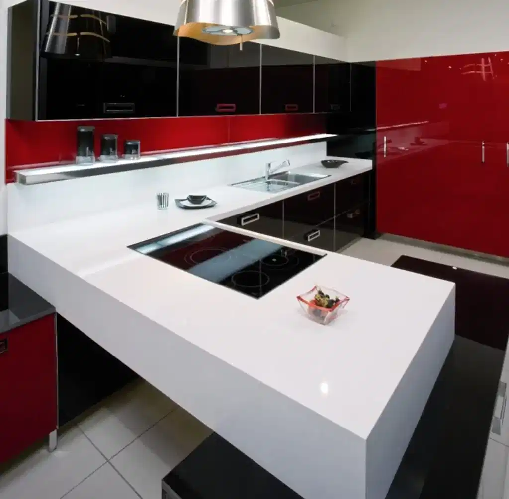 955 Barents L Köşe Mutfak tezgahı